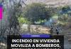 SAMEGUA | INCENDIO EN VIVIENDA MOVILIZA A BOMBEROS, SERENAZGO Y VECINOS