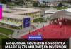 MOQUEGUA | SOUTHERN CONCENTRA MÁS DE S/ 276 MILLONES EN INVERSIÓN EDUCATIVA VÍA OXI