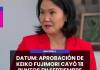 NACIONAL | DATUM: APROBACIÓN DE KEIKO FUJIMORI CAYÓ 18 PUNTOS EN SEPTIEMBRE