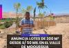 MOQUEGUA | ANUNCIA LOTES DE 300 M² DESDE S/ 50 MIL EN EL VALLE DE MOQUEGUA
