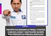 SAMEGUA | PRESENTAN DENUNCIA PENAL CONTRA CARLOS LUQUE Y NAPOLEÓN QUISPE POR PRESUNTAS IRREGULARIDADES VINCULADAS A TERRENOS
