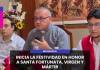 MOQUEGUA | INICIA LA FESTIVIDAD EN HONOR A SANTA FORTUNATA, VIRGEN Y MÁRTIR