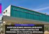 MOQUEGUA | ALERTAN SOBRE IRREGULARIDADES EN BASES PARA CONTRATAR PERSONAL EN EL HOSPITAL REGIONAL DE MOQUEGUA