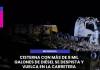 MOQUEGUA | CISTERNA CON MÁS DE 8 MIL GALONES DE DIÉSEL SE DESPISTA Y VUELCA EN LA CARRETERA BINACIONAL