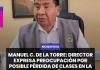 MOQUEGUA | MANUEL C. DE LA TORRE: DIRECTOR EXPRESA PREOCUPACIÓN POR POSIBLE PÉRDIDA DE CLASES EN LA RECTA FINAL DEL AÑO ESCOLAR