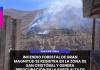SAN CRISTOBAL | INCENDIO FORESTAL DE GRAN MAGNITUD SE REGISTRA EN LA ZONA DE SAN CRISTÓBAL Y GENERA PREOCUPACIÓN EN LA PARTE ALTA DE MOQUEGUA