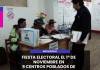 MOQUEGUA | FIESTA ELECTORAL EL 1° DE NOVIEMBRE EN 9 CENTROS POBLADOS DE MARISCAL NIETO