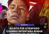 MOQUEGUA | SUJETO FUE ATRAPADO CUANDO INTENTABA ROBAR MEMORIA DE VEHÍCULO